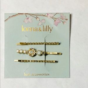 NWT Hair Pin Trio set